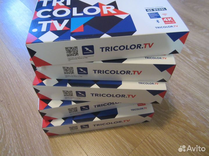 Триколор с установкой