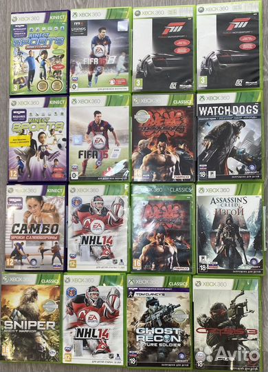 Диски для xbox 360 лицензионные