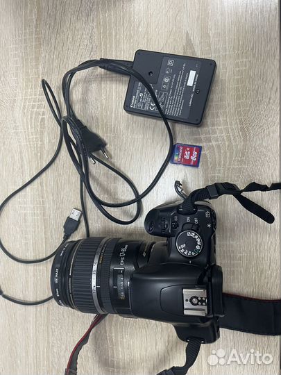 Зеркальный фотоаппарат canon 450d