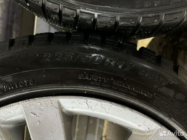 Колеса зима 4шт BMW, 225/50 r17 5х120