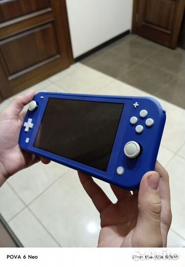 Nintendo switch lite прошитая новая с играми