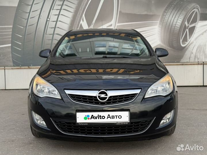 Opel Astra 1.6 AT, 2012, 206 500 км