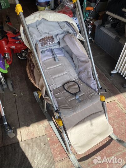 Детские санки коляска бесплатно