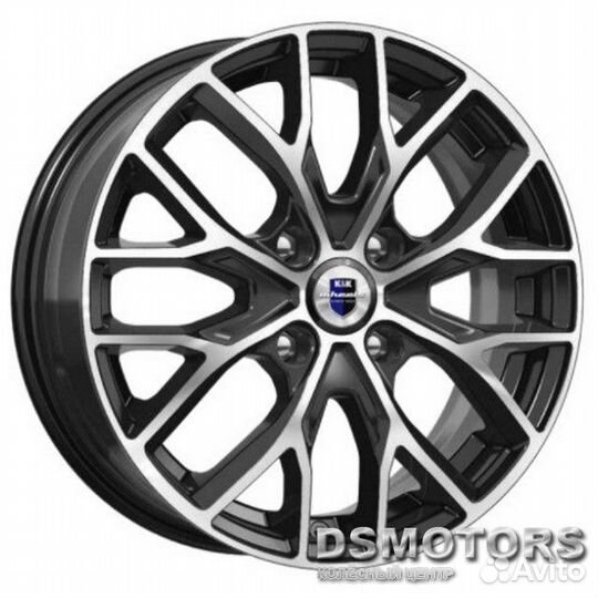 Диски Лилиом 6.0/16 4x100 ET37 d60.1 алмаз чёрный