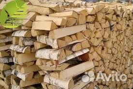 Дрова березовые колотые