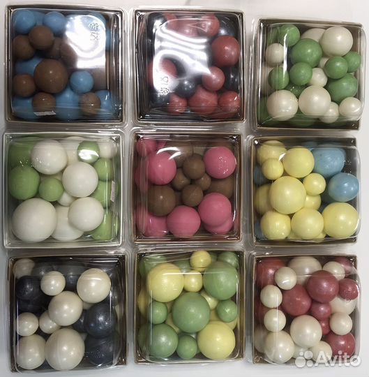 Шары и украшения для десертов