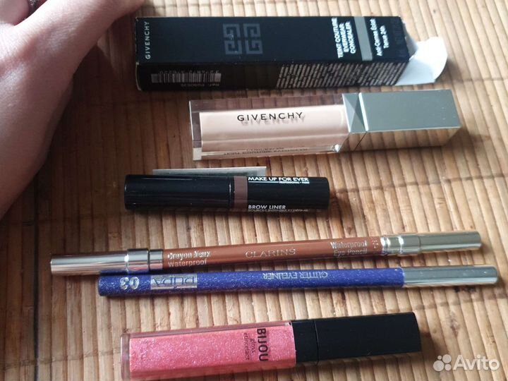 Косметика карандаш для глаз блеск консилер