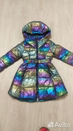 Пуховик для девочки 134