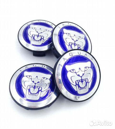 Ступичные колпачки заглушки на литые диски Jaguar