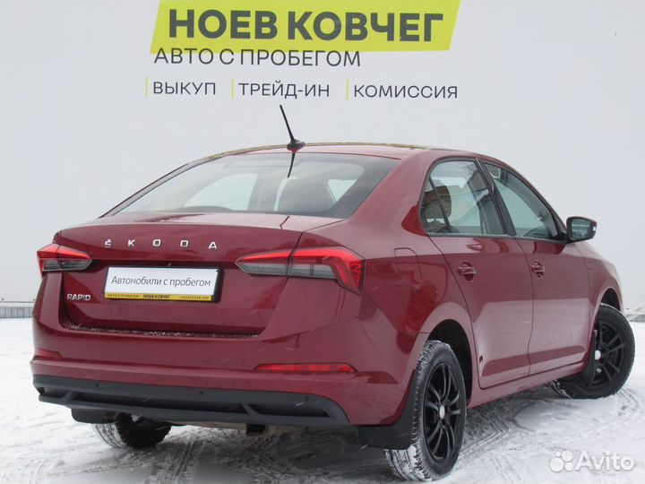 Skoda Rapid 1.6 AT, 2021, 25 567 км