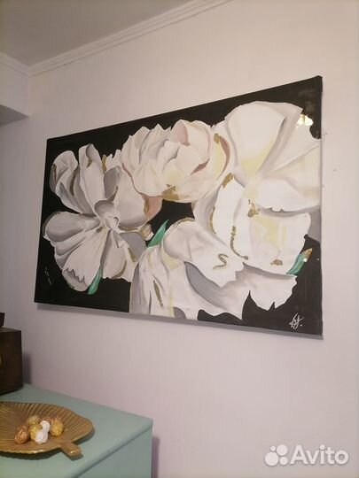 Картина маслом на холсте большая