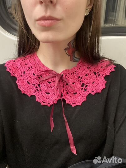 Воротнички кружевные