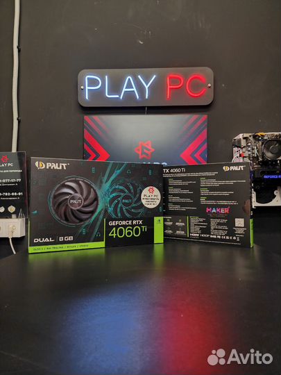 RTX 4060 Ti 8gb Palit Dual