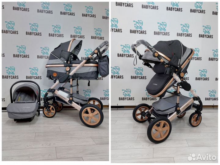 Новые коляски 3 в 1, беспл. доставка