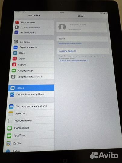 Планшет apple iPad
