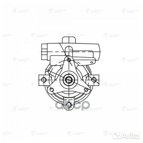 LPS 0901 насос гидроусилителя руля Renault Meg