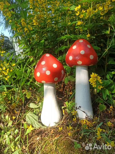 Садовые фигурки, Грибы