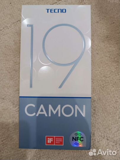 Телефон Tecno19 camon
