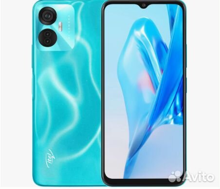 Смартфон itel Vision 5 Plus 4/128Gb черный/синий