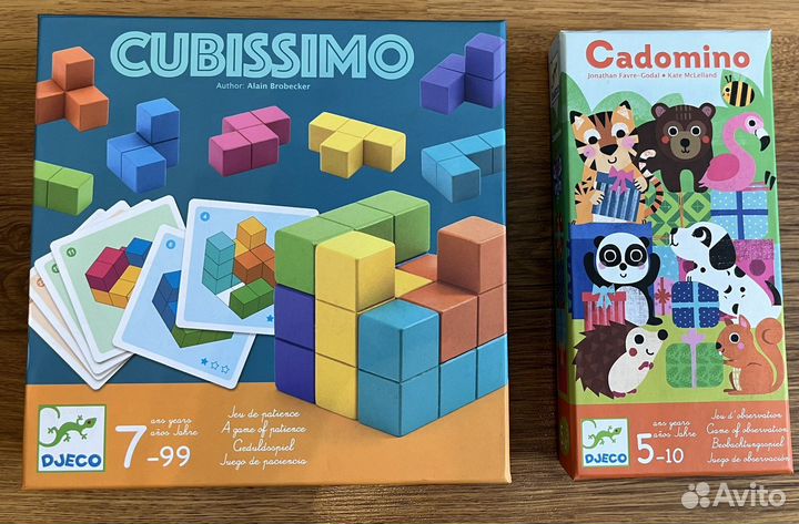 Настольные игры Ravensburger, Djeco (новые)