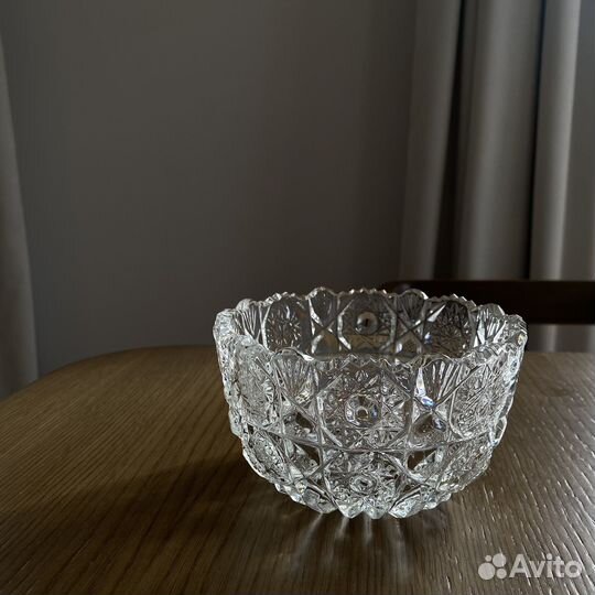 Хрустальная конфетница СССР