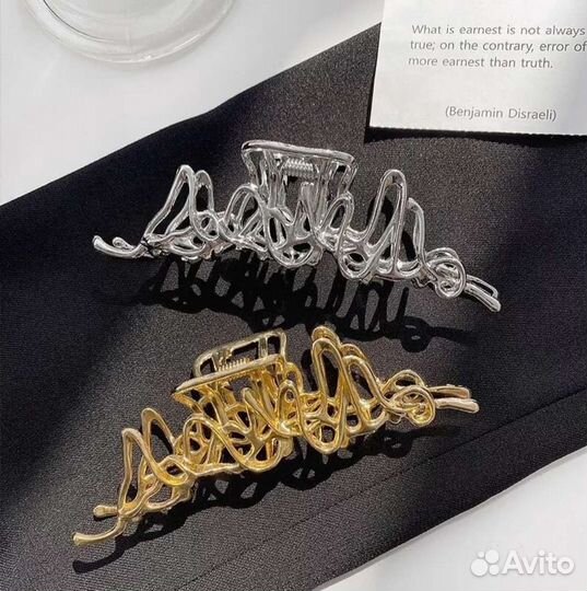 Заколка крабик для волос