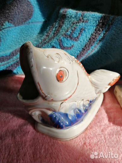 Рыбка фаянцевая, мишка фаянцевый