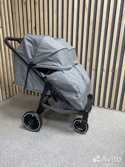 Коляска для двойни прогулочная NEW