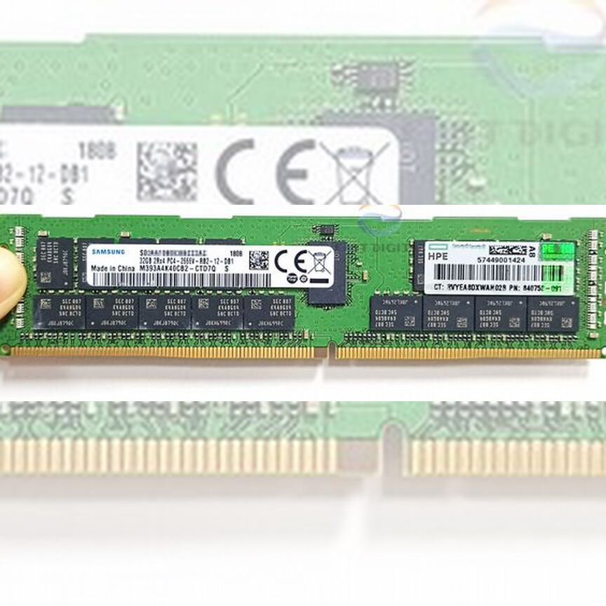 [M393A4K40CB2-CTD] Pc4-2666v-R 32gb Samsung M393a4k40cb2-Ctd