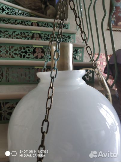 Светильник подвесной СССР. ретро