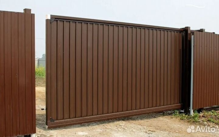 Откатные ворота качественно быстро