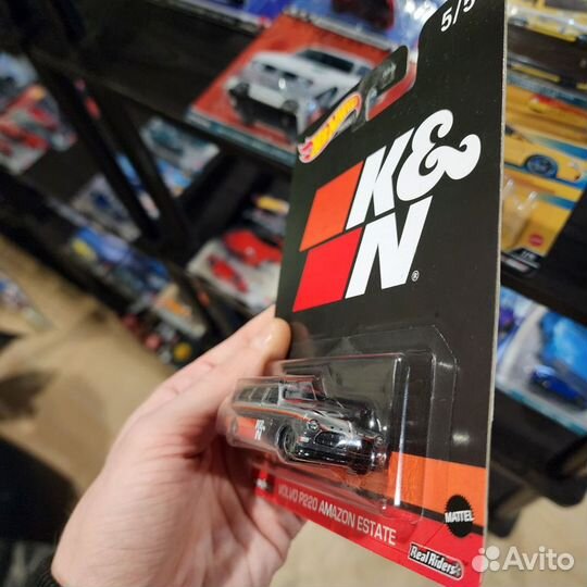 Hot Wheels Premium Classic Brands K&N Volvo