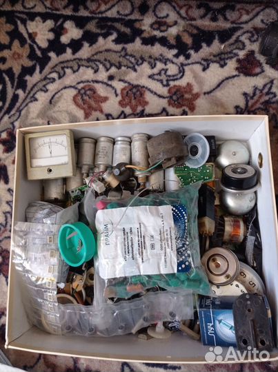 Радиодетали и запчасти к приборам СССР и аудио