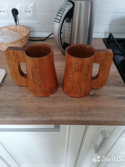 Пивная кружка деревянная СССР