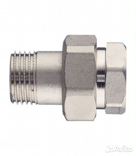 Американка прямая Stout (SFT-0041-000012) 1/2 вр(г) х 1/2 нр(ш) латунная