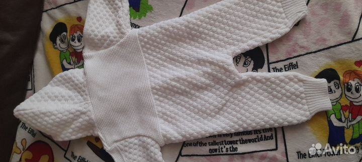 Вязаный костюм детский