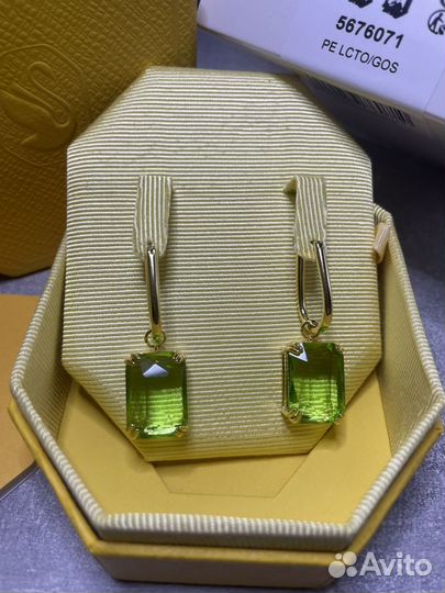 Swarovski серьги с подвесками Millenia