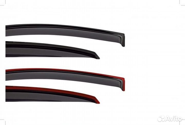 Дефлекторы окон 4 door kia sportage 2016