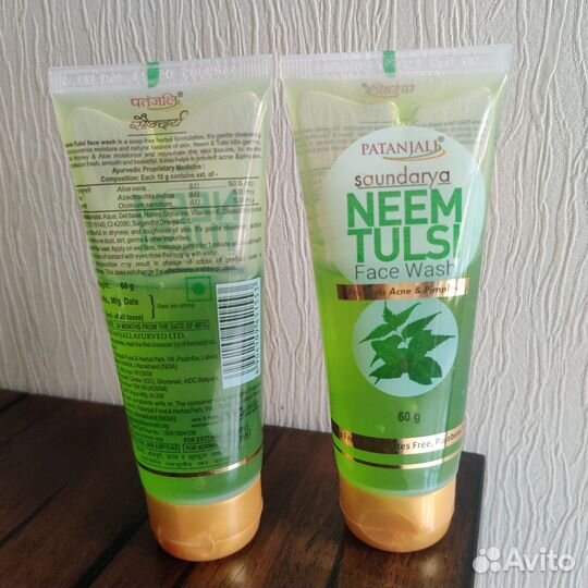 Индийские Гели для умывания Patanjali Патанджали