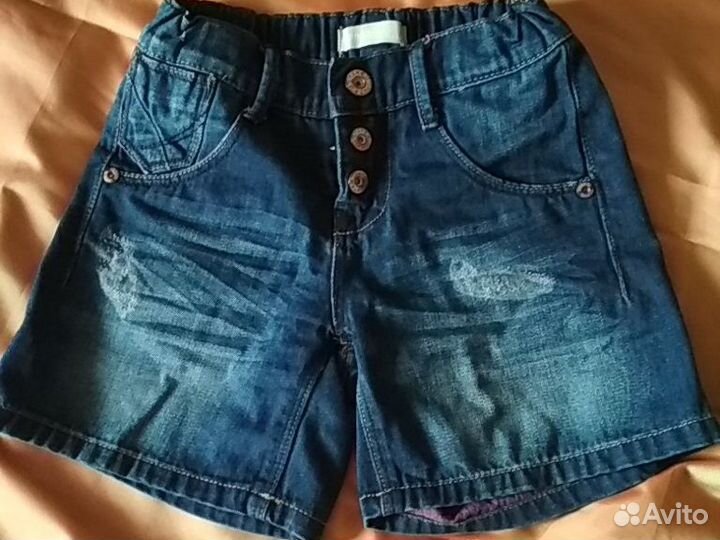 Шорты,рубашка,пакетом,122-128