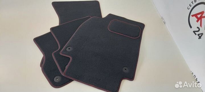 Коврики Audi A6 C8 C7 C6 C5 ворсовые велюровые