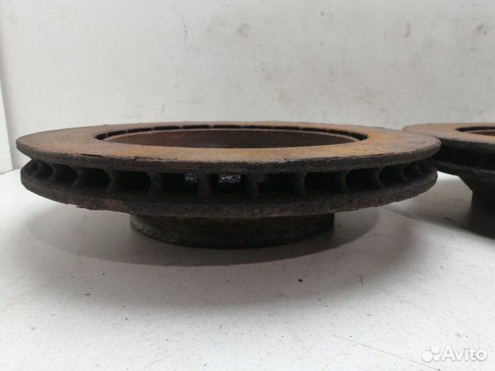 Диски тормозные задние Volkswagen Touareg 3.0 TDI