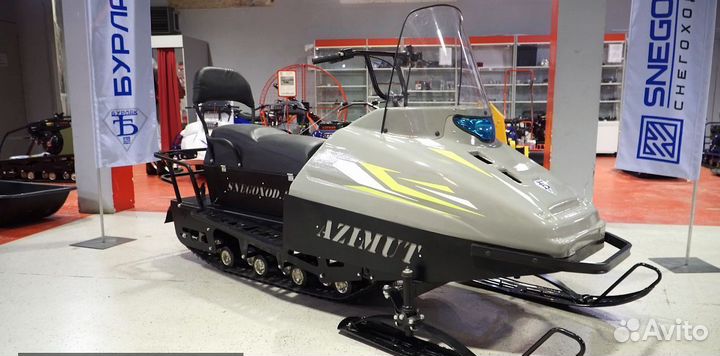 Мотобуксировщик бурлак азимут 24лс