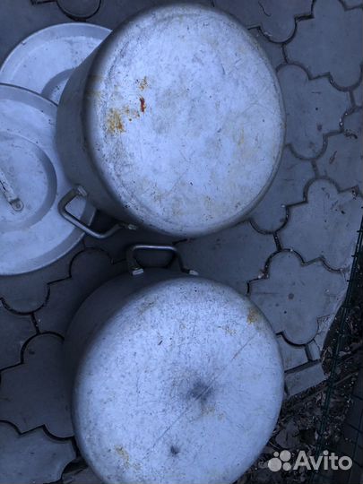 Кастрюля алюминиевая 40 литров