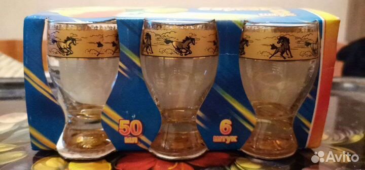 Обмен Рюмки стопки бокалы стаканы