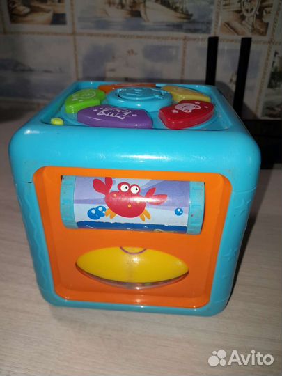 Развивающий кубик baby go