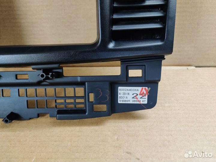 Рамка магнитоллы 2-дин Лансер 10 Рокфорд Оригинал