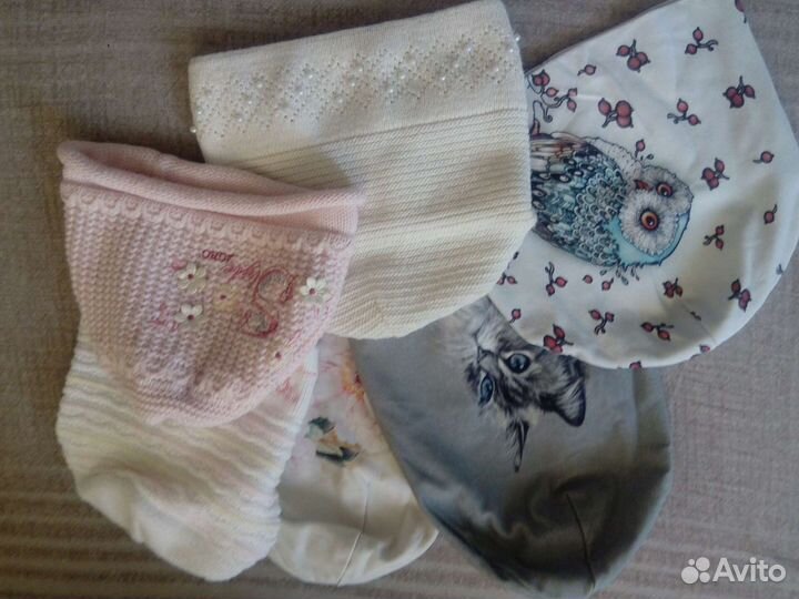 Шапочки на весну для девочки