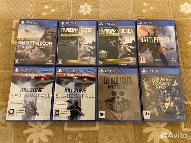 Игры на Playstation 4 купить в Пятигорске | Электроника | Авито