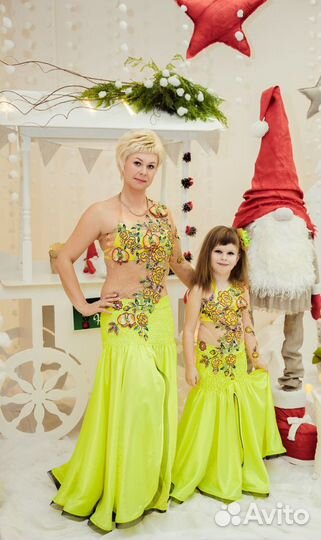 Восточные костюмы дуэт мама дочка